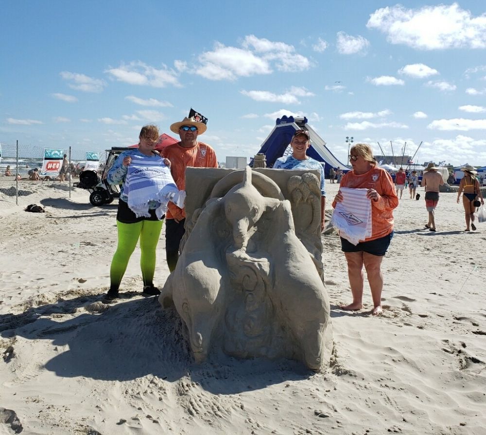 Sand sculpture
